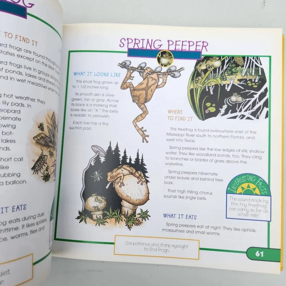 More Fun With Nature Take Along Guides Field Guide Hardcover Book Activity Journ